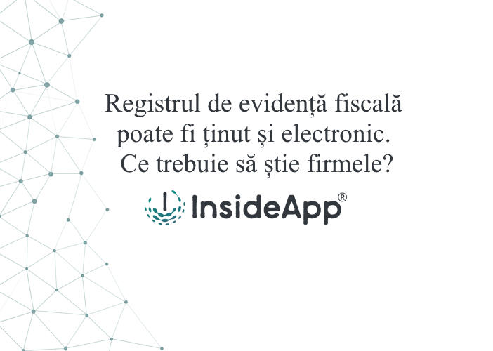 Registrul de evidență fiscală poate fi ținut și electronic. Ce trebuie să știe firmele